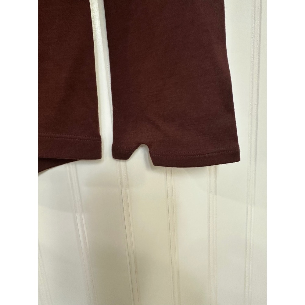 Icebreaker Merino 300 Womens Turtleneck Base Layer Top Burgundy Maroon Medium - Picture 5 of 8